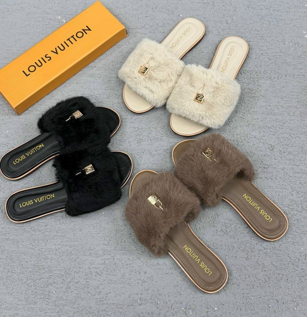 тапочки louis vuitton,тапочки женские,меховые тапочки,меховые тапки,тапки с мехом