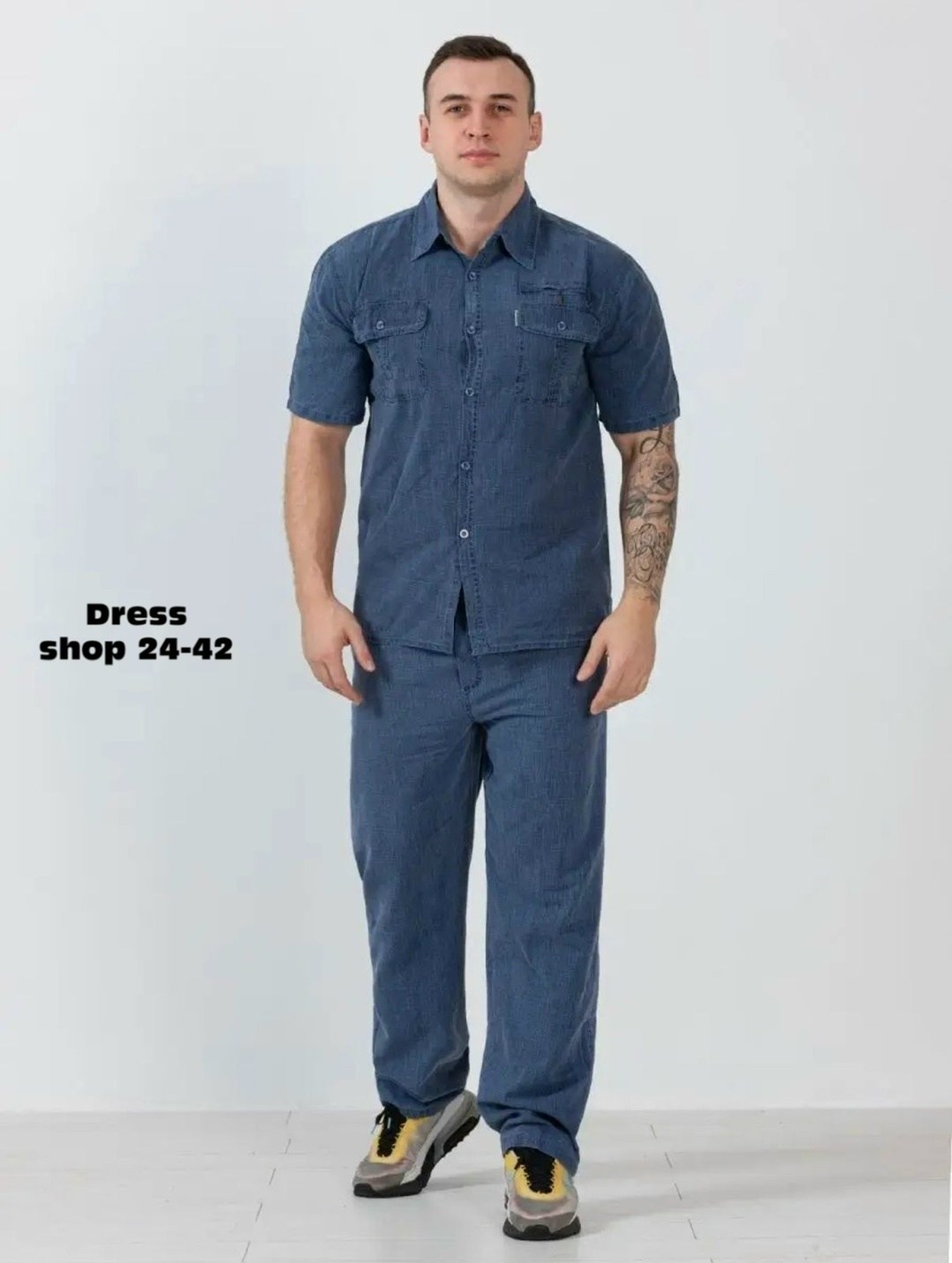 костюм из хлопка легкий летний aslevel 150756303,костюм летний мужской,повседневный костюм,костюм мужской,мужской костюм льняной