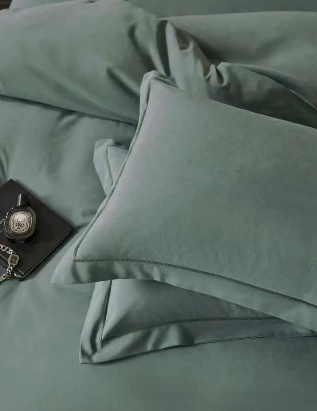 однотонное постельное белье,комплект постельного белья,sofi de marko комплект постельного белья,постельное белье сатин,комплект постельного белья sofi de marko дайкири морской волны евро