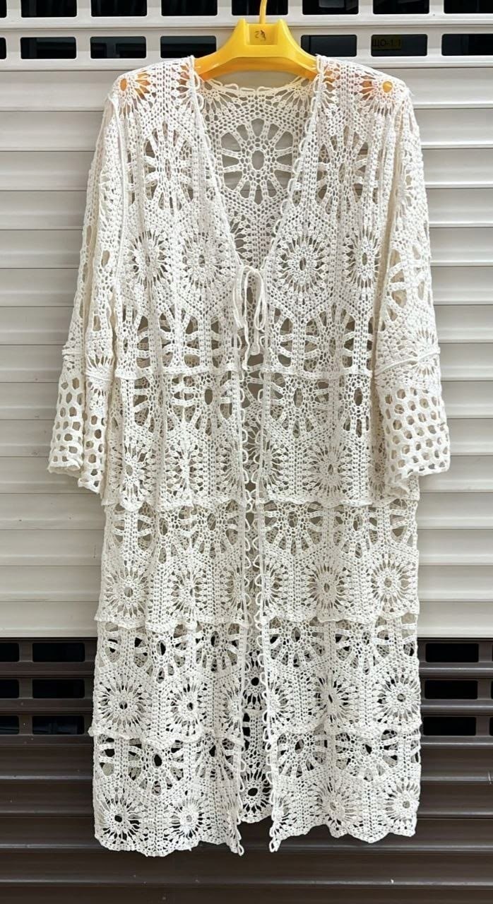 кардиган крючком,кардиган вязаный крючком,кардиган ажурный,кардиган из мотивов крючком,белый кардиган крючком