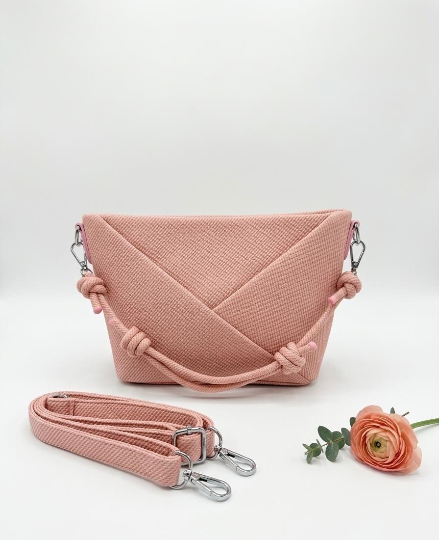 вязаная сумка,женская сумка,сумочка вязаная,сумка розовая,сумочка