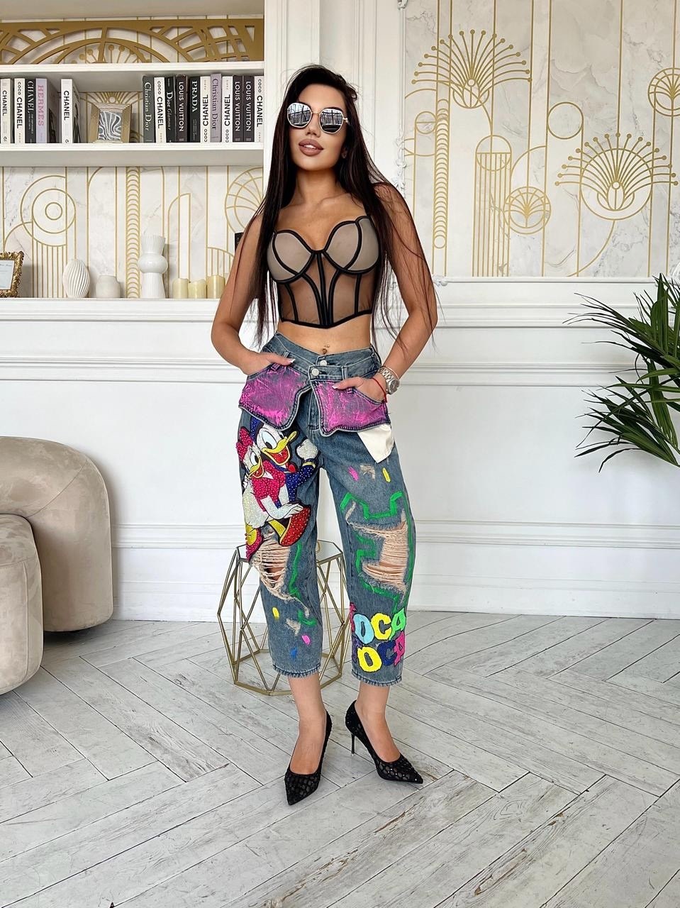 стильные женские джинсы,женские джинсы,дизайнерские джинсы,дизайнерские джинсы бананы