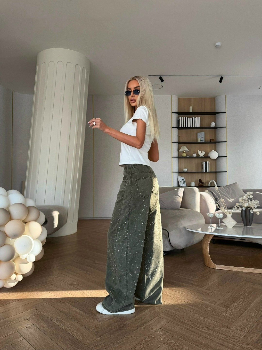 широкие брюки,брюки модные,модные джинсы,джинсы брюки,стильные джинсы