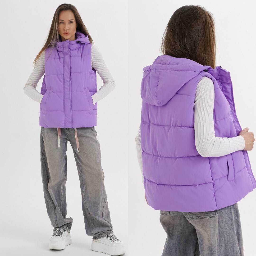 жилетка женская,жилет женский,женский утепленный жилет,жилет утепленный,женская утепленная жилетка-безрукавка baomiks collection 90623768