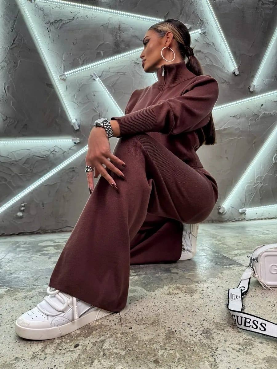 костюм серый кашемировый,костюм двойка кашемир,кашемировый костюм женский,трикотажные костюмы,костюм трикотажный на молний без бренда