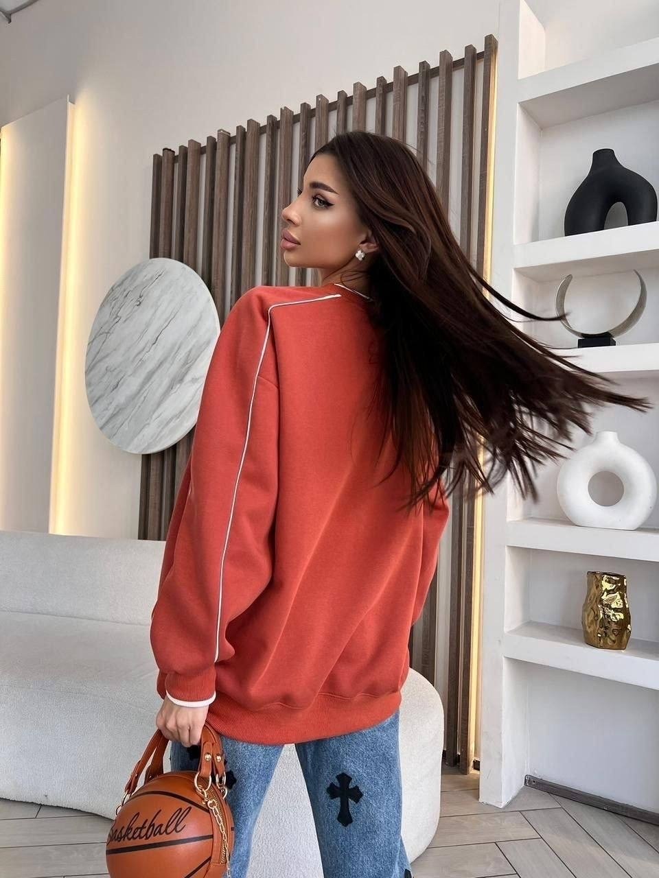 свитшот женский,свитшот женский оверсайз likisha fashion,свитшот оверсайз,свитшот,кофта женская