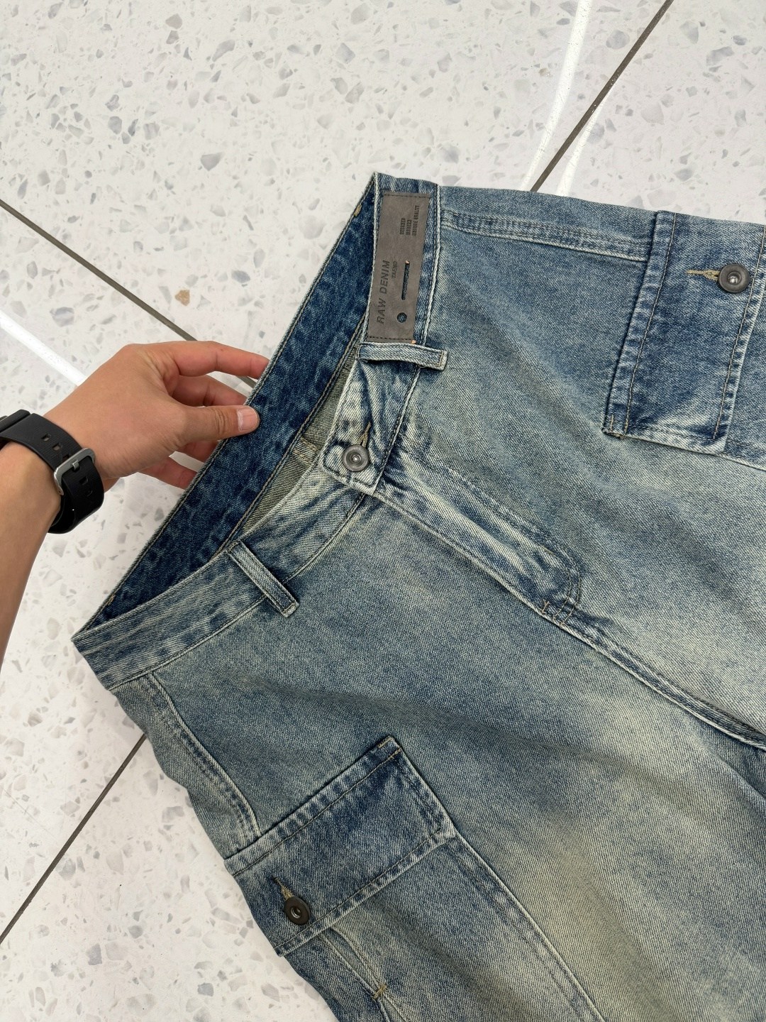 белая футболка оверсайз,джинсы свободного кроя,мужские джинсы,джинсы свободного кроя eren wide baggy 2y studios, цвет light blue,футболка оверсайз канье вест