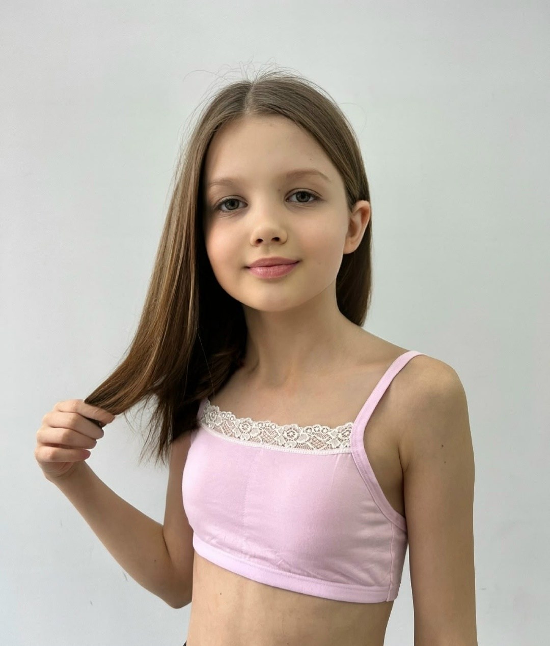 бюстгальтер-топ подростковый с чашечками h&c style,топ для девочки,бельё для детей,бюстгальтер для девочки,бюстье для девочки