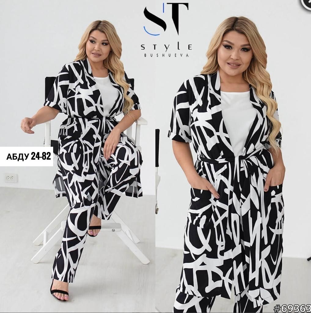 женские костюмы больших размеров,женские летние костюмы,женский костюм двойка,костюм женский,костюм с принтом