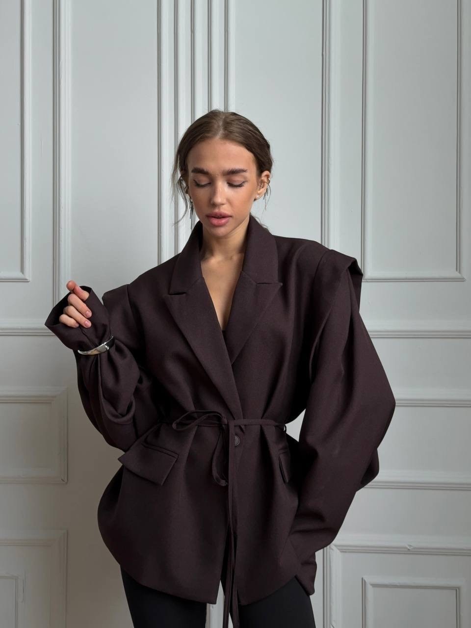 пиджак женский оверсайз,объемные рукава,пиджак оверсайз,пиджак оверсайз с объемными рукавами gn sister collection,пиджак оверсайз серый