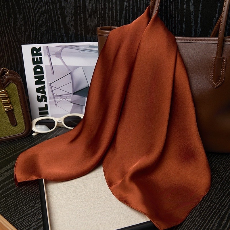 шелковый шарф,женский шелковый шарф,шелковый платок однотонный,шелковый женский платок,шарфы для женщин