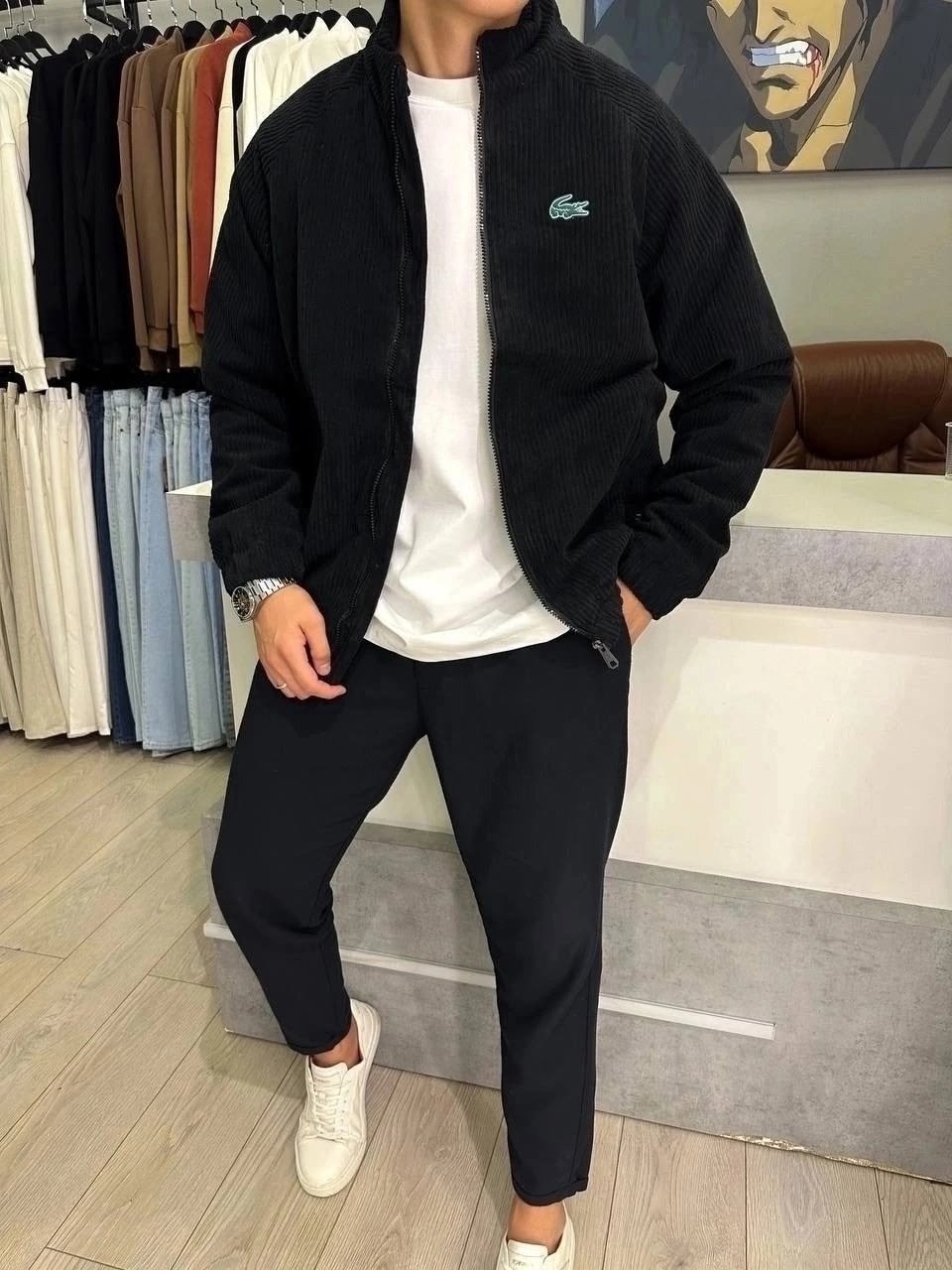 куртка вельветовая lacoste,куртка повседневная,спортивные костюм,куртка бомбер,мужская куртка бомбер