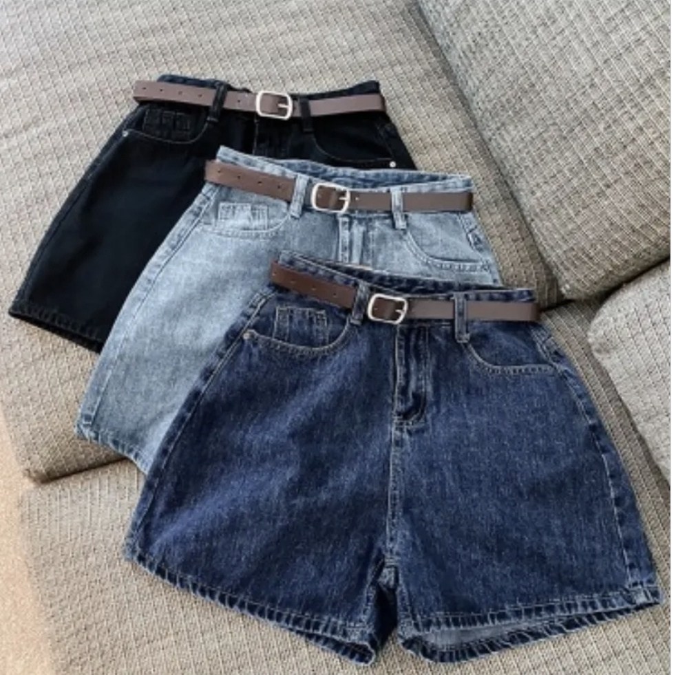джинсовые шорты с высокой талией,шорты женские повседневные,джинсовые шорты женские,шорты джинсовые летние,джинсовые шорты на резинке женские