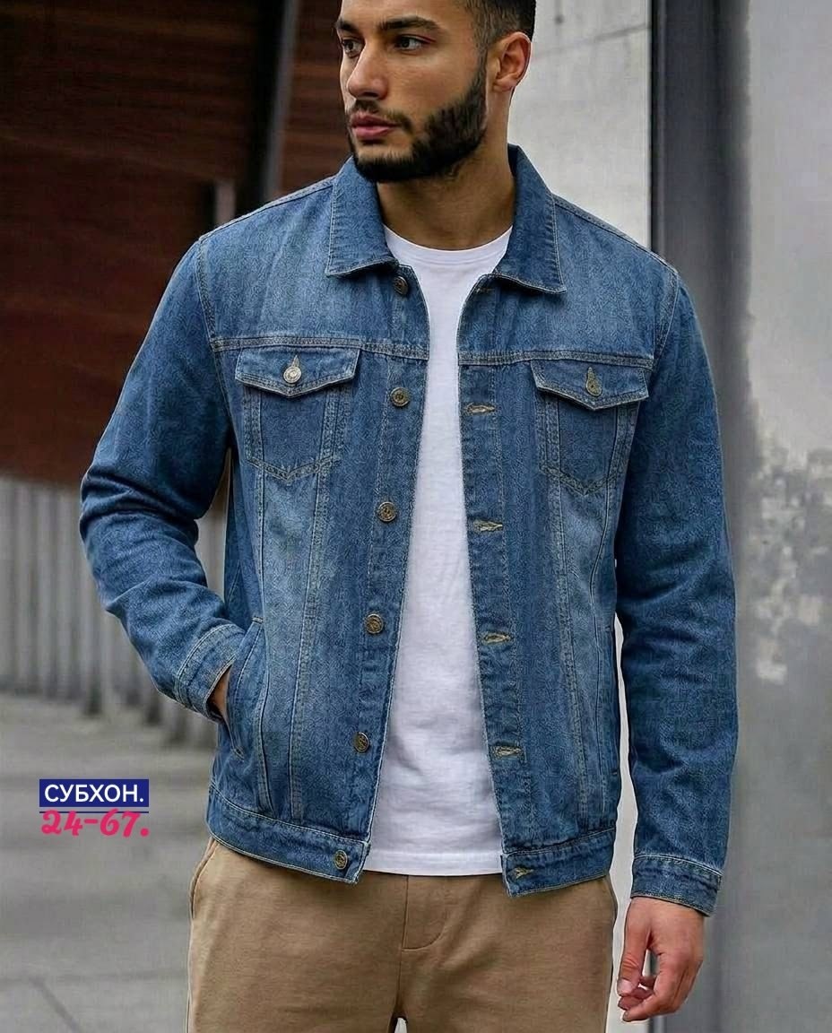 джинсовая куртка,мужская джинсовая куртка,мужская джинсовая куртка с карманами,джинсовая куртка классическая,мужские джинсовые куртки