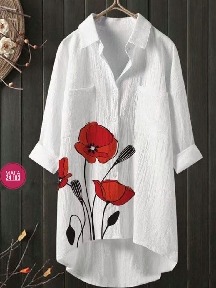 туника рубашка женская,женская рубашка,рубашка туника,свободная рубашка,повседневная рубашка с принтом