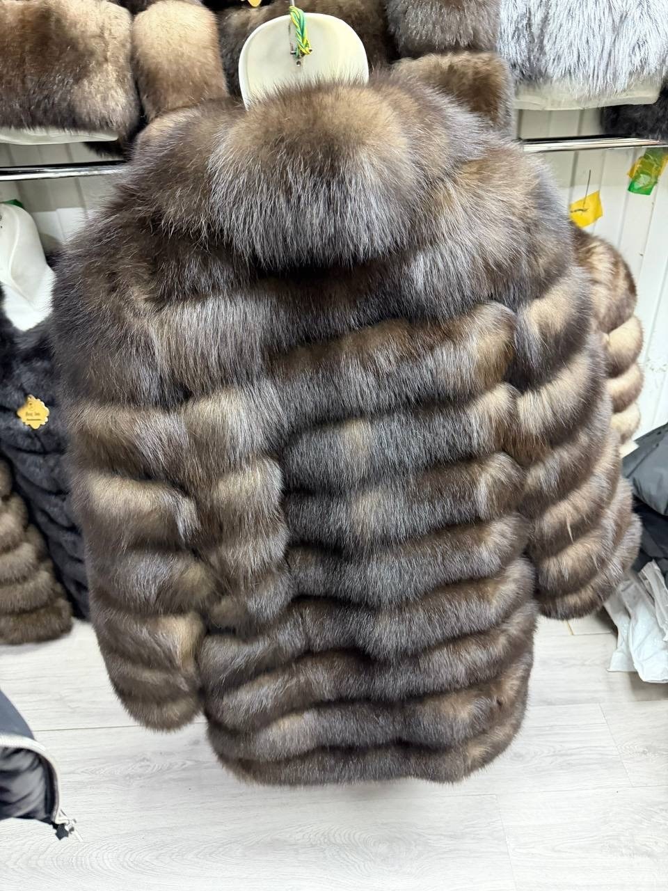 шуба из песца,шуба песец,шуба трансформер из песца,шуба из песца под соболь,шуба из песца с английским воротником