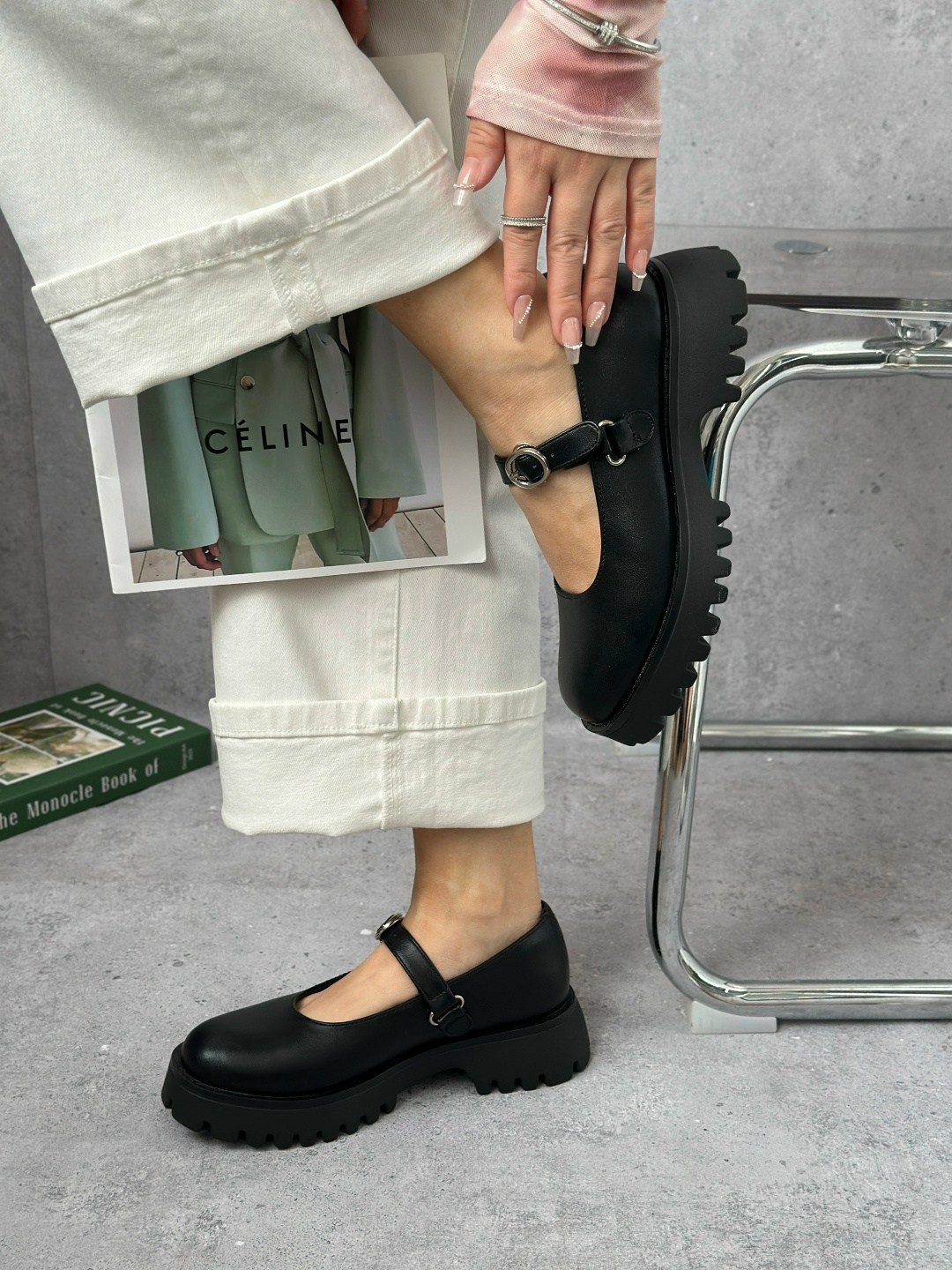 туфли женские,,туфли мэри джейн лоферы,женская ,туфли лоферы на платформе