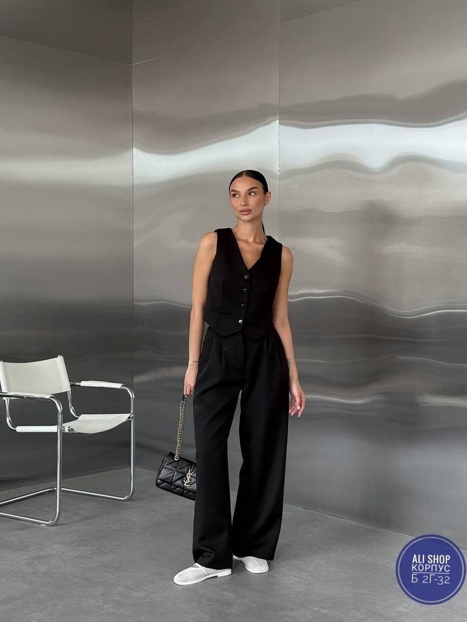 брючный костюм,женский брючный костюм,брюки с жилеткой,брючный костюм с жилетом,костюм брюки и жилет
