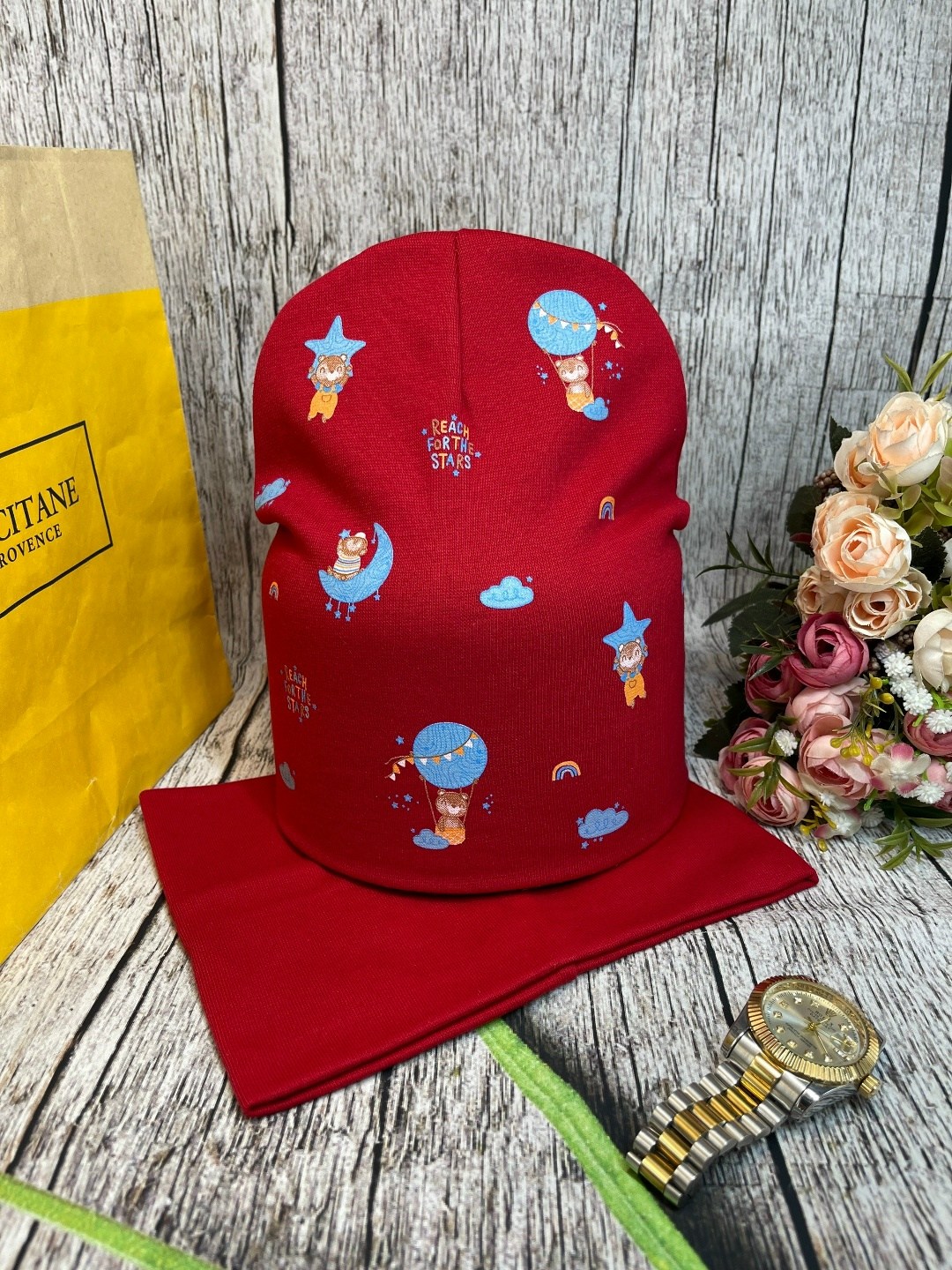 детский весенний комплект шапки со снудом,детская трикотажная шапка,шапка и снуд для детей,комплект детский шапка и снуд,шапка для детей