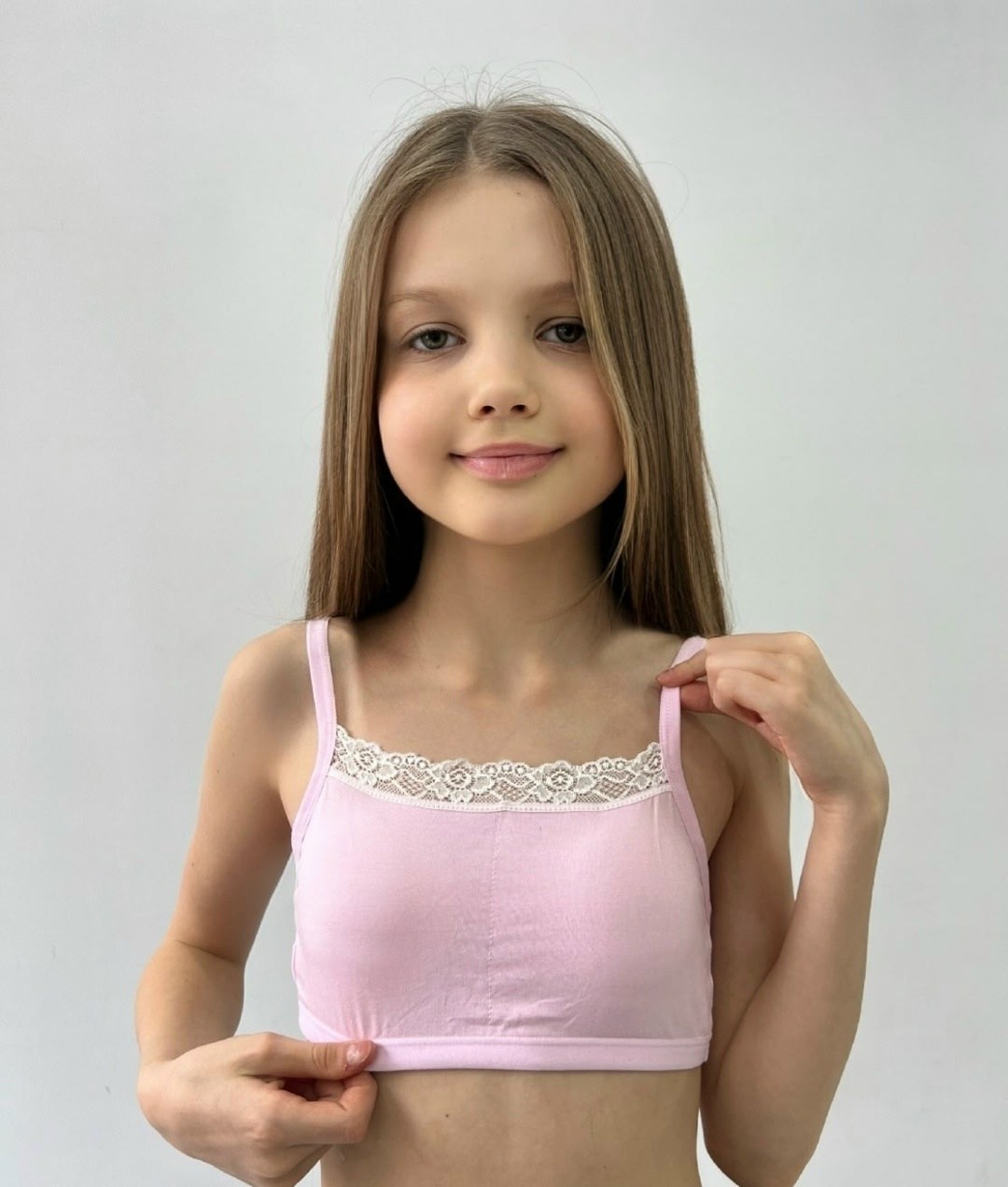 бюстгальтер-топ подростковый с чашечками h&c style,топ для девочки,бельё для детей,бюстгальтер для девочки,бюстье для девочки