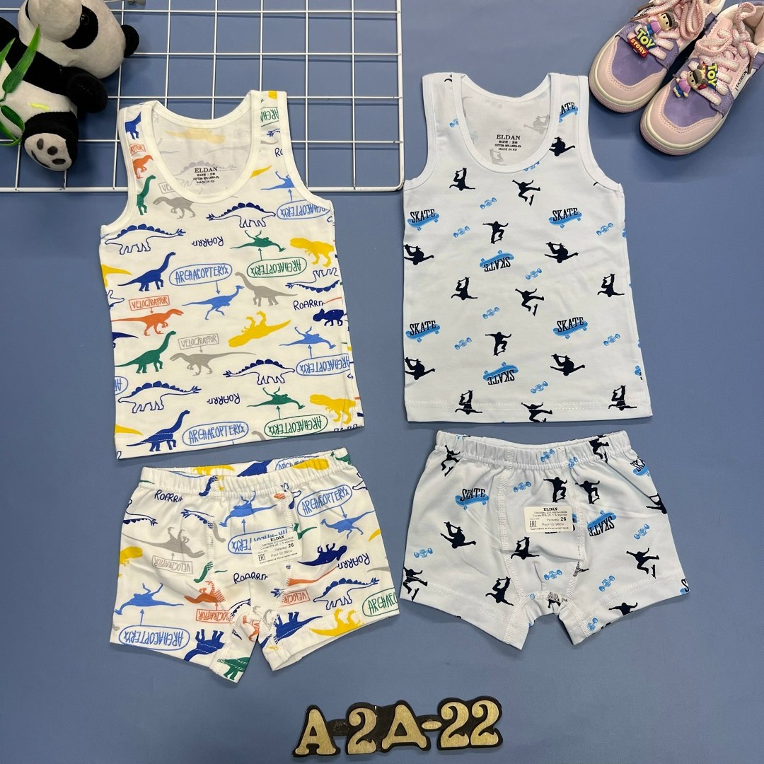 комплект нижнего белья для мальчика,комплект нижнего белья для мальчика майка,комплект нижнего белья детский,комплект,майка трусы комплект