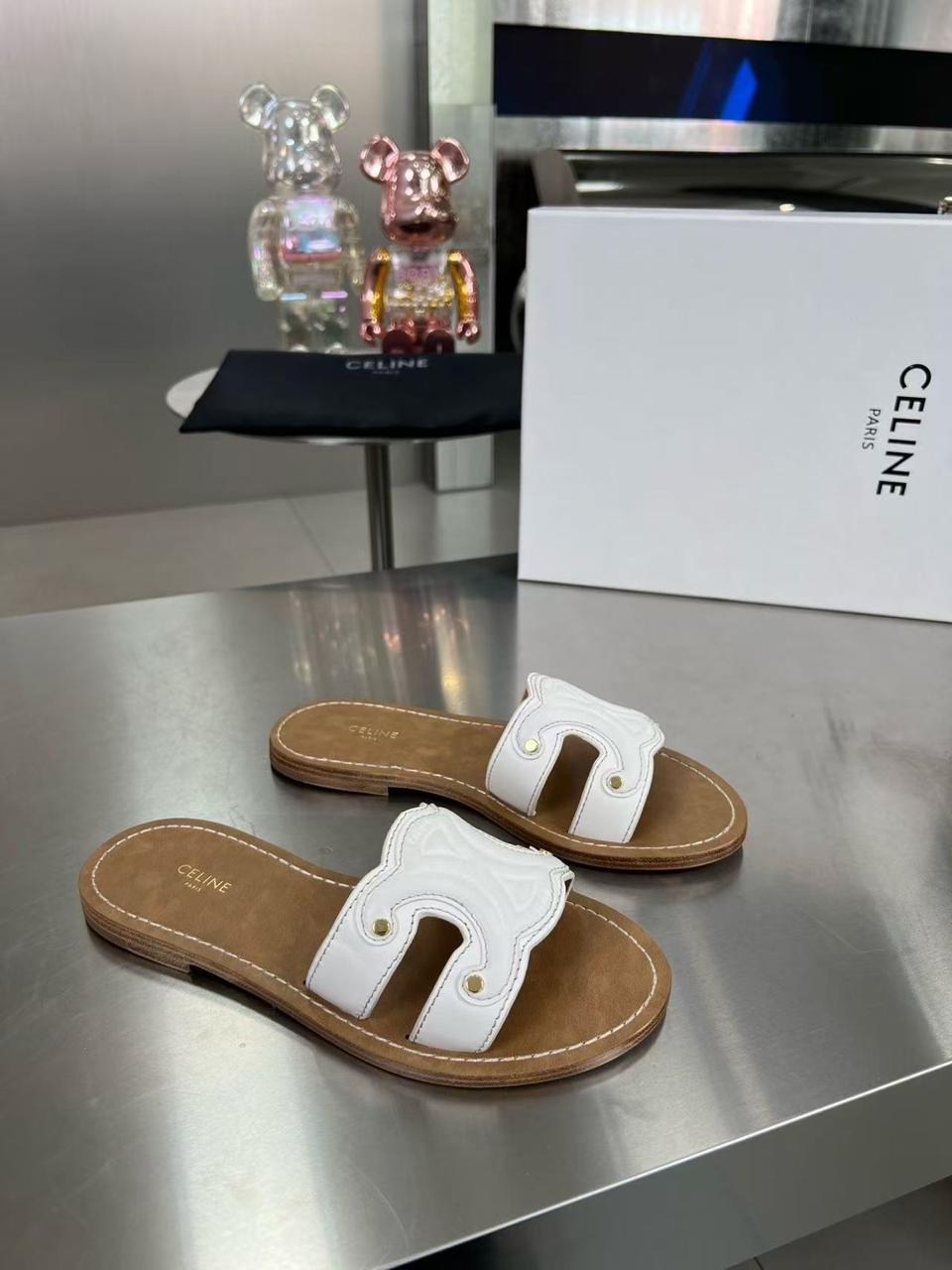 женские шлепанцы,шлепанцы celine,шлепки женские,шлепанцы летние женские,