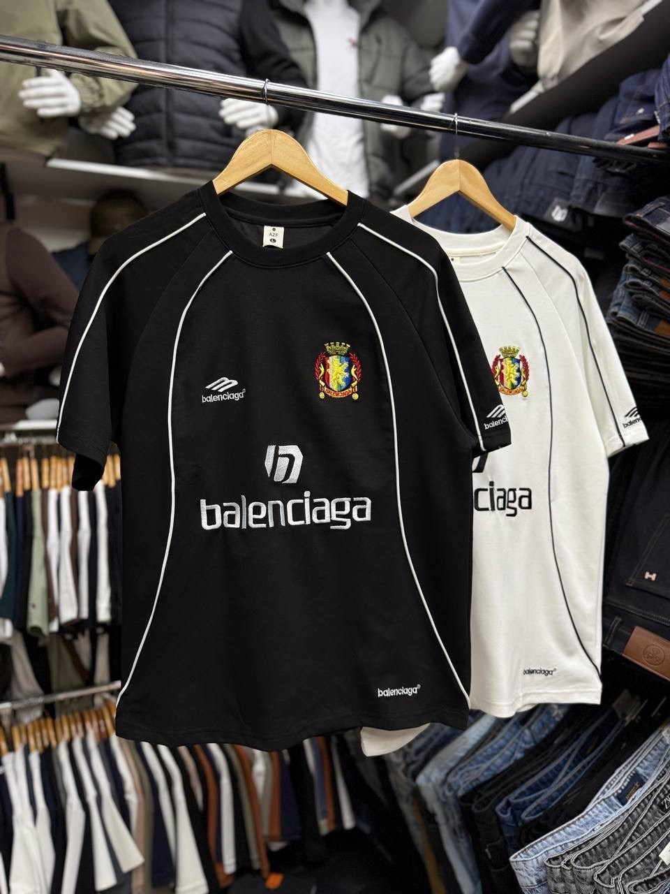 футбольная форма,футболка джерси баленсиага,футбольная футболка,футболки баленсиага,футбольная майка balenciaga цвет black
