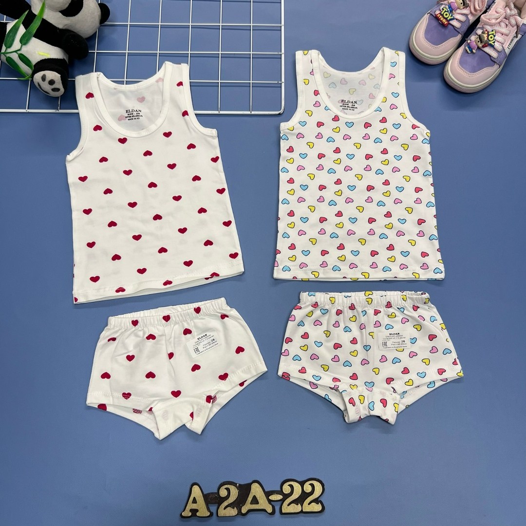 комплект нижнего белья для девочек,майка трусы комплект,комплект,белье детское комплект,комплект нижнего белья детский