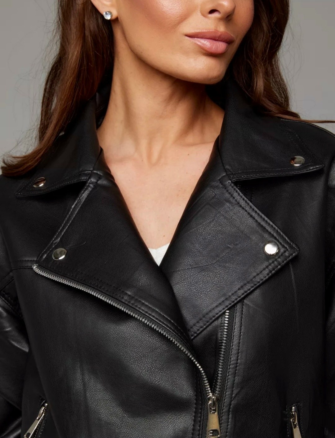 косуха кожаная куртка весенняя оверсайз zoya blv,куртка кожаная (косуха оверсайз),кожаная куртка косуха,косуха оверсайз куртка кожаная чёрная,женская кожаная куртка