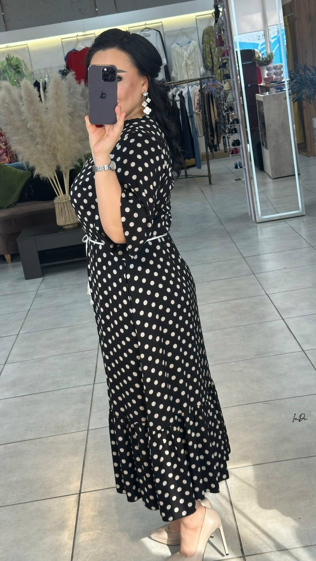 платье,платье женское,модное платье,повседневные платья,шикарное платье в горох