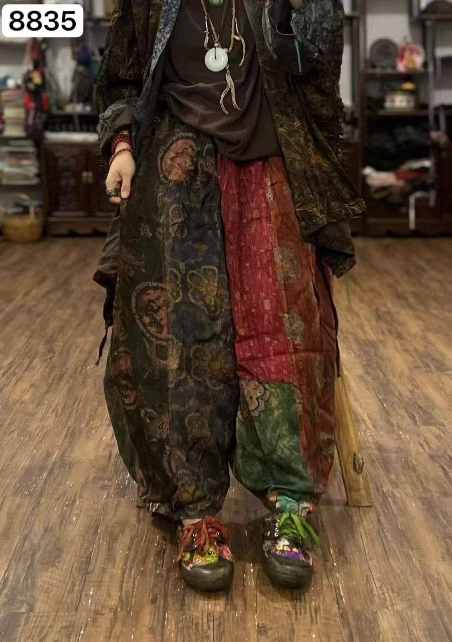 бохо юбка,стиле бохо,брюки бохо,одежда стиль бохо,брюки пэчворк