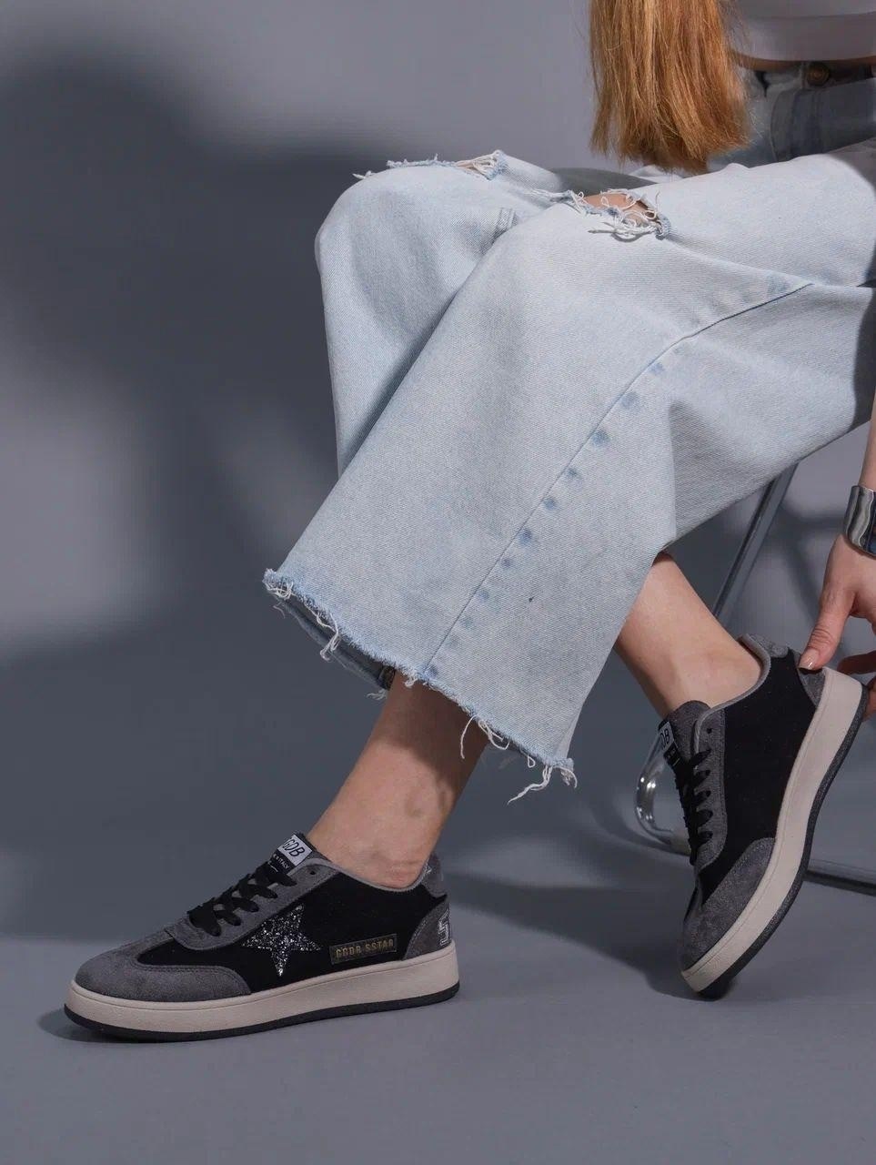 кроссовки golden goose с пайетками на платформе,,кеды golden goose,кроссовки golden goose,кеды женски