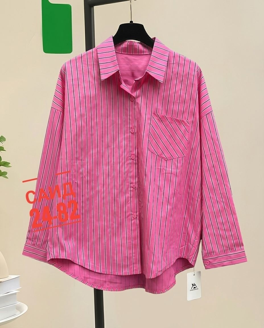 женская рубашка в полоску,zara рубашка в полоску оверсайз розовый,рубашка оверсайз в полоску розовая,женская хлопковая объемная розовая рубашка оверсайз в полоску,женская рубашка