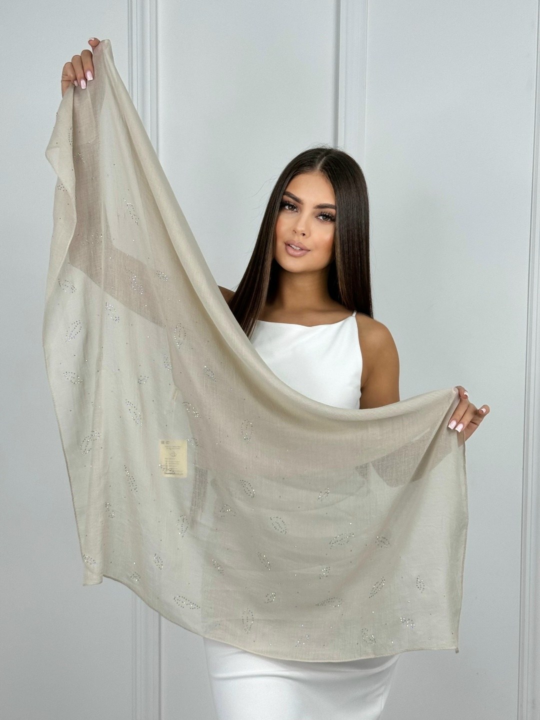 платок женский,платок тонкий,платок белый,платок,хлопковые платки