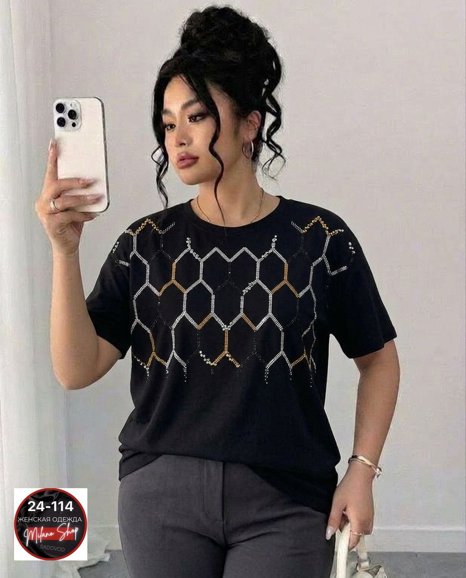 женская футболка,футболки женская оверсайз,женские футболки с принтом,футболка со стразами