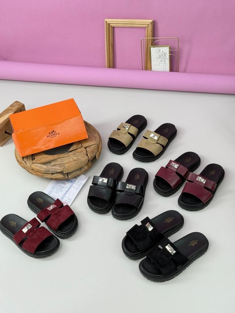 шлепанцы hermes,женские шлепанцы,шлепки hermes,женские сандалии,