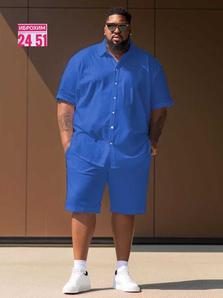 костюм двойка мужской,мужские летние костюмы,мужские летние шорты,костюм мужской,рубашка с коротким рукавом и шорты