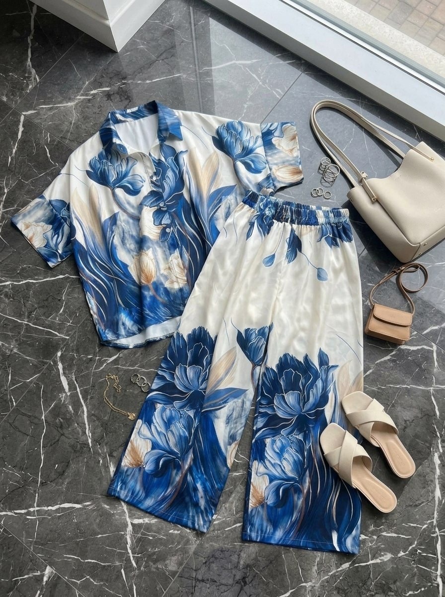 брючный костюм 6060п синий/бежевый разноцветный,костюм/комплект 6060п синий, бежевый,брючный костюм 6060п синий/бежевый,костюм/комплект 6060п синий, бежевый размер 46-52,стильные костюмы