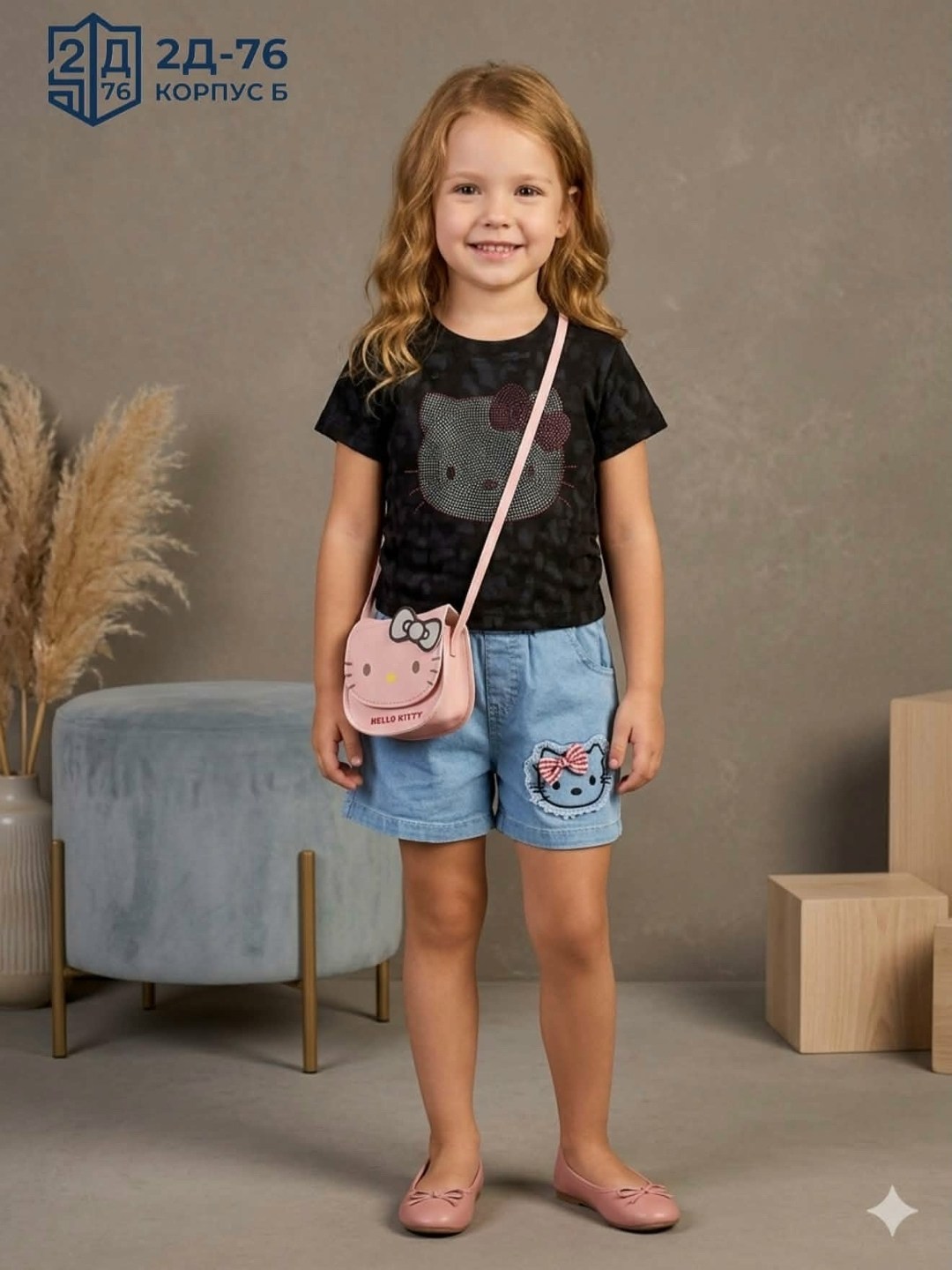 шорты джинсовые для девочки playtoday,джинсовые шорты для девочек,шорты для девочек,детские шорты,шорты текстильные для девочек