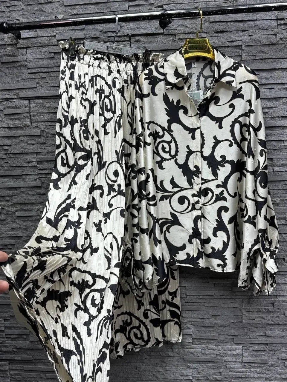 костюм с принтом,летние костюмы,рубашка с принтом,рубашка модная,зеленая рубашка