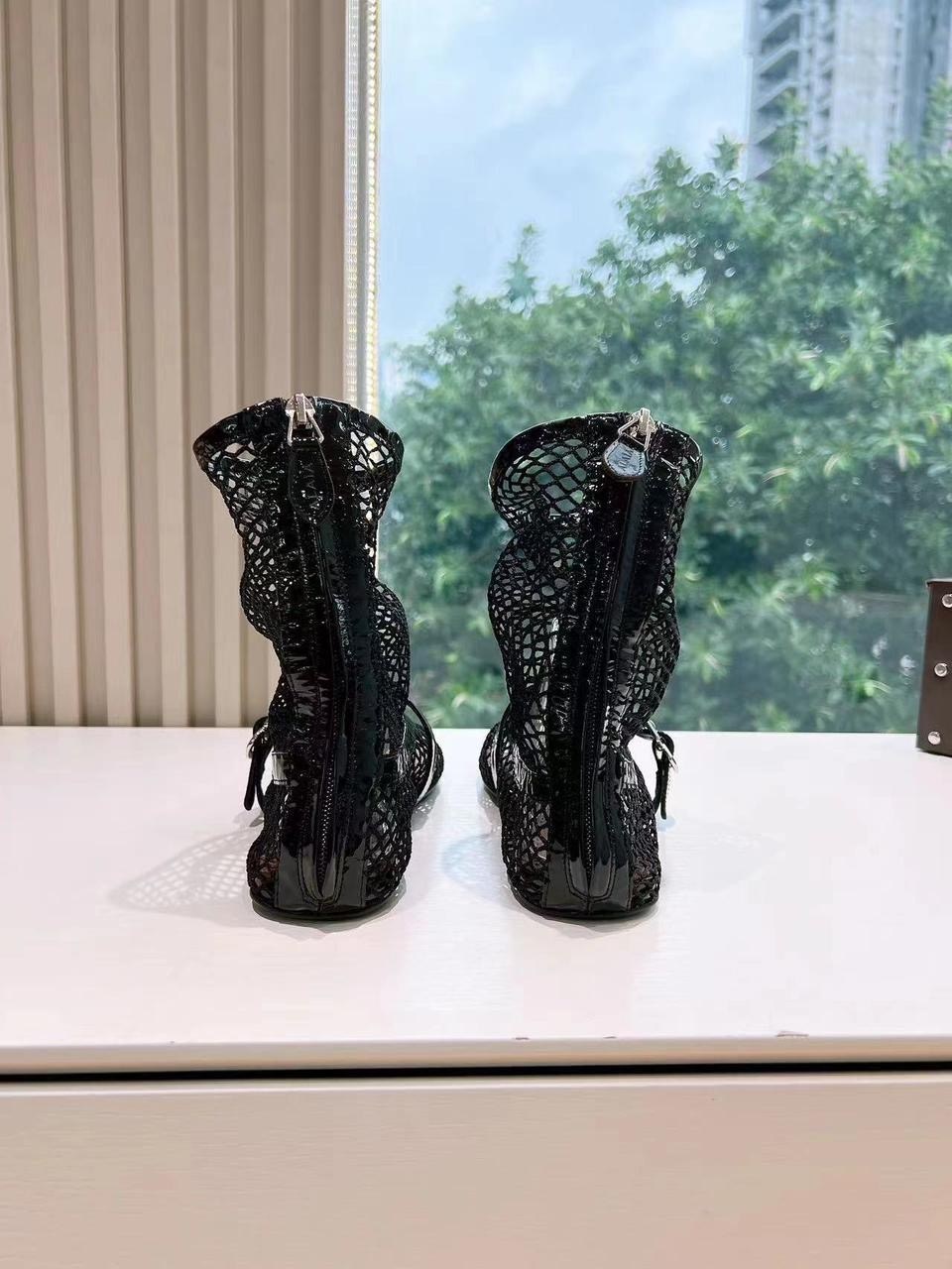 женская ,балетки alaia,,балетки в сетку,летние сапоги