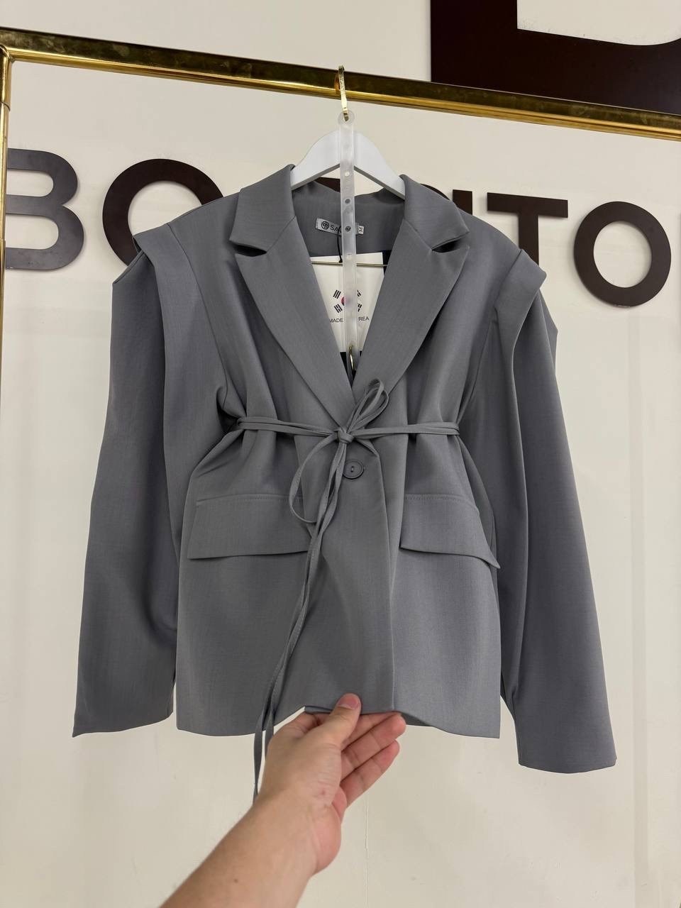 пиджак женский оверсайз,объемные рукава,пиджак оверсайз,пиджак оверсайз с объемными рукавами gn sister collection,пиджак оверсайз серый