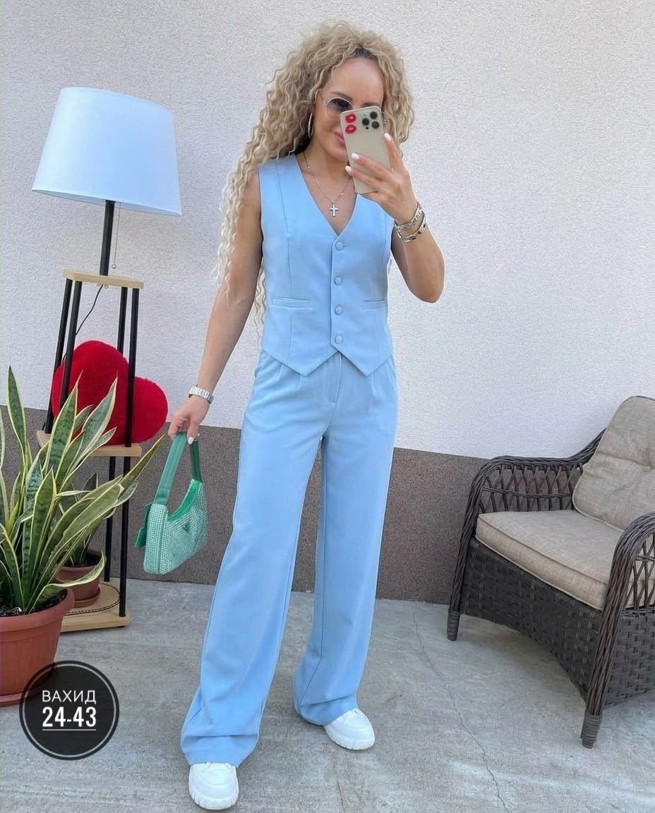 костюм брючный с жилетом,костюм брючный,классический костюм брючный с жилетом,брючный синий костюм женский,брючный костюм с жилеткой женский