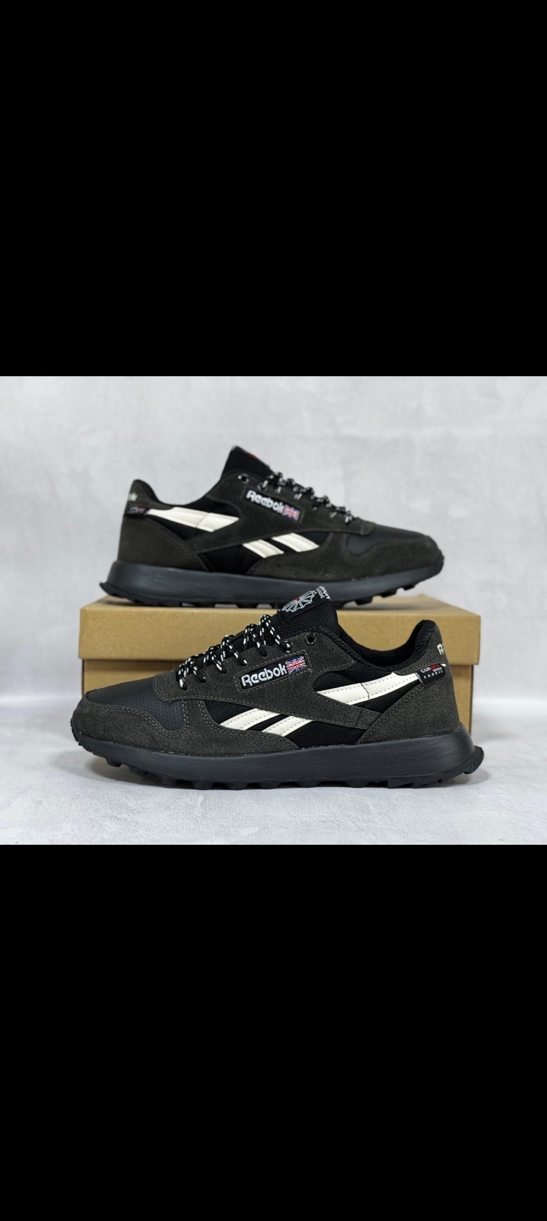 кроссовки reebok,кроссовки classic reebok,черные кожаные кроссовки с технологией goretex reebok classic,мужские кроссовки reebok classic leather,кроссовки reebok classic черный