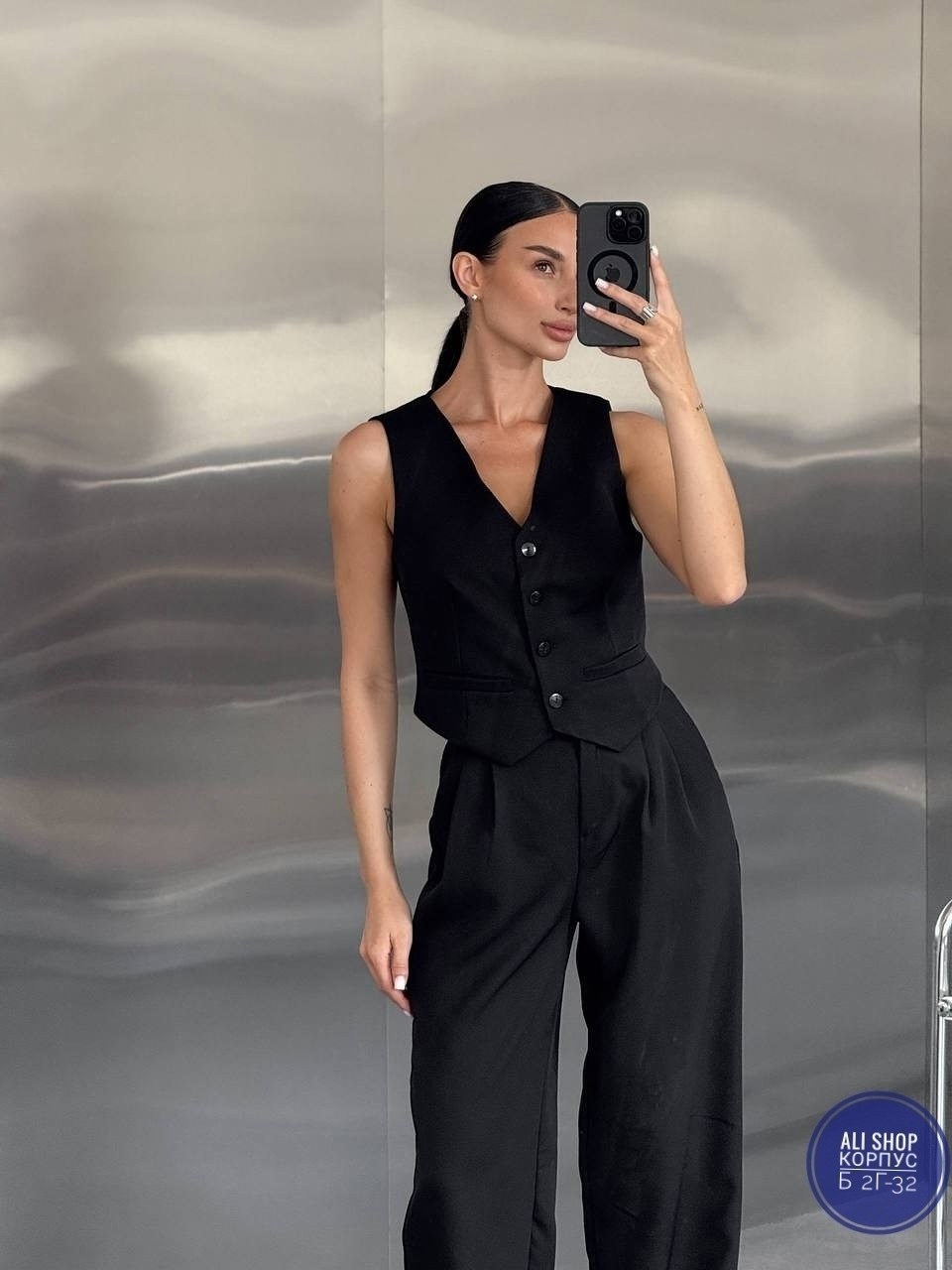 брючный костюм,женский брючный костюм,брюки с жилеткой,брючный костюм с жилетом,костюм брюки и жилет
