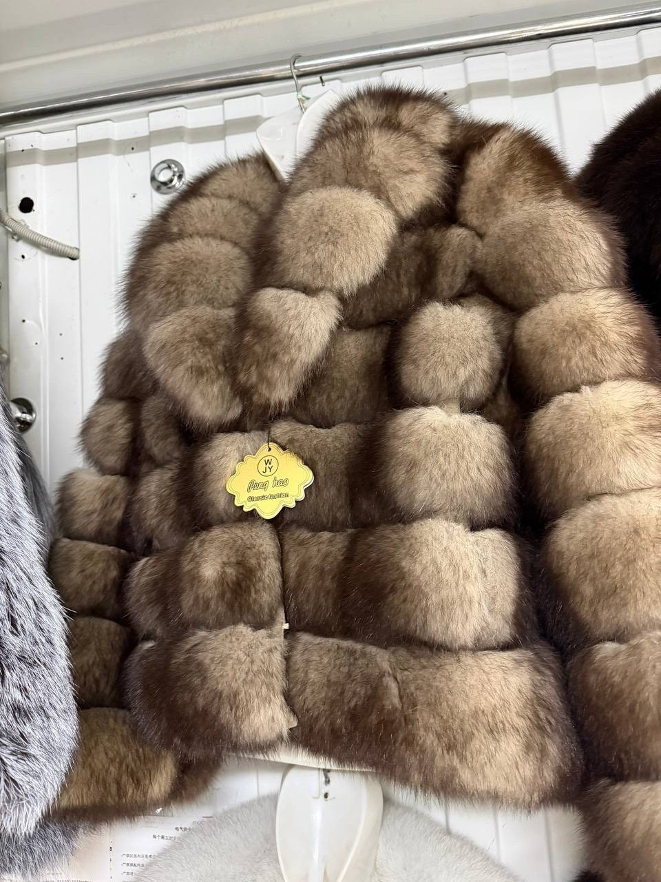 шуба из песца,шуба из песца под соболя,шуба песец под соболь,шуба песец,шуба из меха финского песца