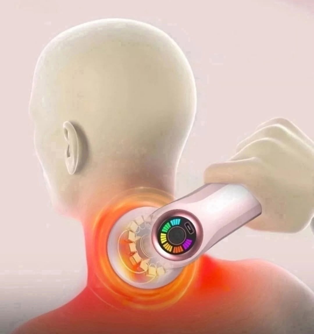 универсальный электрический массажер,массажер электрический для тела,портативный массажный пистолет многофункциональный массажер,вибрационный массажер,портативный массажер