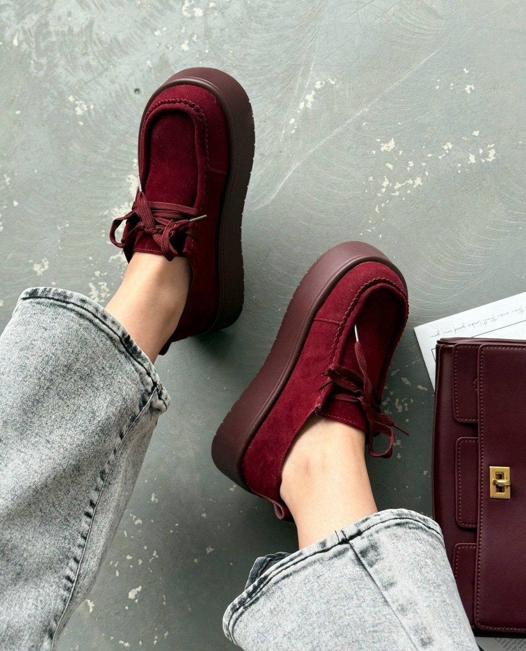 , повседневные,женская ,женские мокасины,повседневная  замшевая кожа плоская женщина круглый