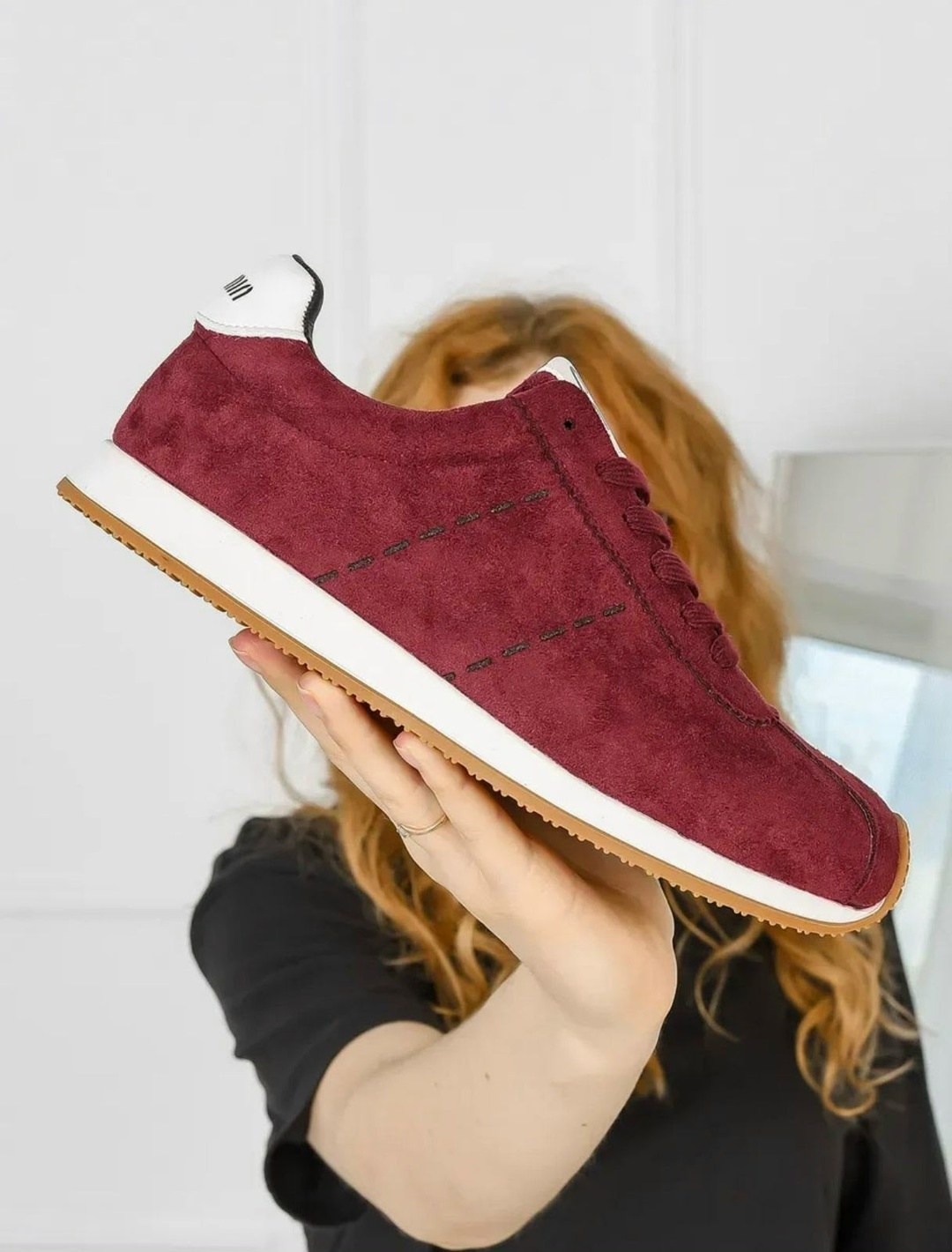 ,кроссовки замшевые,бордовые кроссовки,женские кроссовки,обуви