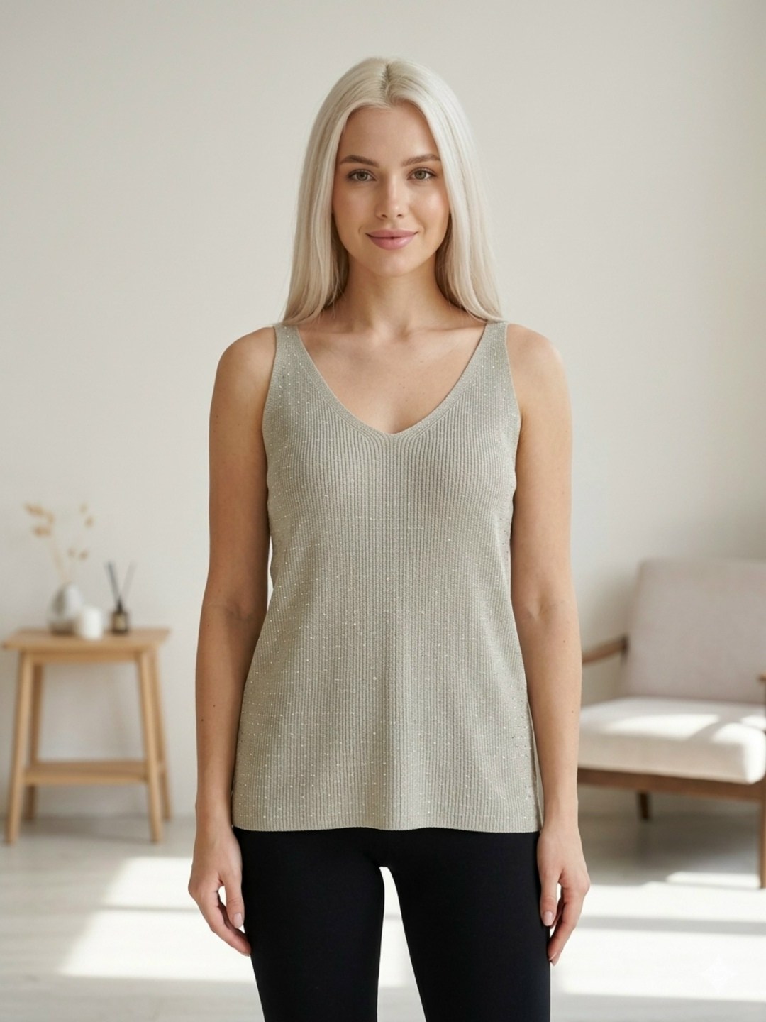 топ блестящий майка со стразами,топ с люрексом,женская майка со стразами,майка люрекс,майка со стразами